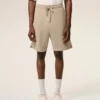 Beige Cotton Ami De Coeur Short