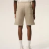 Beige Cotton Ami De Coeur Short