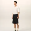 Black Cotton Ami De Coeur Short Black Cotton Ami De Coeur Short