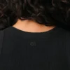 Black Cotton Ami De Coeur Tanktop Black Cotton Ami De Coeur Tanktop