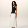 Black Cotton Ami De Coeur Tanktop Black Cotton Ami De Coeur Tanktop