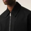 Black Cotton Ami De CœUr Zipped Jacket Black Cotton Ami De CœUr Zipped Jacket