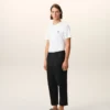 Black Cotton Carrot Oversized Trousers Black Cotton Carrot Oversized Trousers