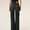 Black Cotton Flare Fit Jeans Black Cotton Flare Fit Jeans