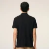 Black Cotton Short Sleeves Ami De Coeur Polo Shirt Black Cotton Short Sleeves Ami De Coeur Polo Shirt