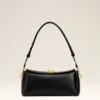 Black Cow Leather Carrousel Bag Black Cow Leather Carrousel Bag