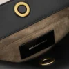 Black Cow Leather Carrousel Bag Black Cow Leather Carrousel Bag