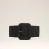 Black Cow Leather Large Belt Black Cow Leather Large Belt