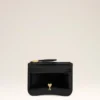 Black Cow Leather Paris Paris Zipped Card Holder Black Cow Leather Paris Paris Zipped Card Holder