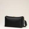 Black Leather Large Carrousel Bag