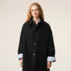 Black New Wool Worker Jacket Black New Wool Worker Jacket