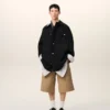 Black New Wool Worker Jacket Black New Wool Worker Jacket