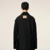 Black New Wool Worker Jacket Black New Wool Worker Jacket