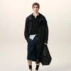 Black Nylon Long Parka Black Nylon Long Parka