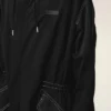 Black Nylon Long Parka Black Nylon Long Parka