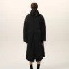Black Nylon Long Parka Black Nylon Long Parka
