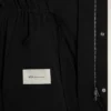 Black Nylon Long Parka Black Nylon Long Parka