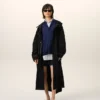 Black Nylon Long Parka Black Nylon Long Parka