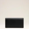 Black Smooth Leather Carrousel Continental Wallet