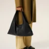 Black Taurillon Leather Etienne Shoulder Bag Black Taurillon Leather Etienne Shoulder Bag