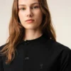Black Wool Short Sleeves Ami De Coeur Cardigan