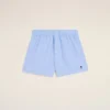 Blaue Baumwoll-Boxershorts Mit Schwarzem Ami De Coeur Motiv