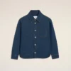 Blue Cotton Ami De Coeur Overshirt