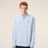 Blue Cotton Ami De Coeur Oxford Shirt Blue Cotton Ami De Coeur Oxford Shirt