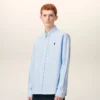 Blue Cotton Ami De Coeur Oxford Shirt Blue Cotton Ami De Coeur Oxford Shirt