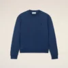 Blue Cotton Ami De Coeur Sweatshirt Blue Cotton Ami De Coeur Sweatshirt