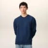Blue Cotton Ami De Coeur Sweatshirt Blue Cotton Ami De Coeur Sweatshirt