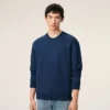 Blue Cotton Ami De Coeur Sweatshirt Blue Cotton Ami De Coeur Sweatshirt