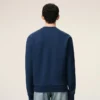 Blue Cotton Ami De Coeur Sweatshirt Blue Cotton Ami De Coeur Sweatshirt