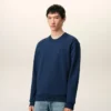 Blue Cotton Ami De Coeur Sweatshirt Blue Cotton Ami De Coeur Sweatshirt