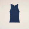 Blue Cotton Ami De Coeur Tanktop