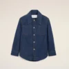 Blue Cotton Ami De Coeur Worker Overshirt