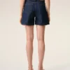 Blue Cotton Ami Paris Heritage Label Shorts