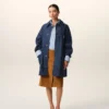 Blue Cotton Ami Paris Heritage Label Worker Jacket