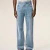 Blue Cotton Large Fit Jeans Blue Cotton Large Fit Jeans