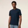 Blue Cotton Red Ami De Coeur Tshirt