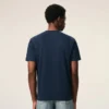 Blue Cotton Red Ami De Coeur Tshirt