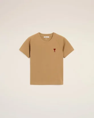 Brown Cotton Ami De Coeur T-Shirt Brown Cotton Ami De Coeur T-Shirt