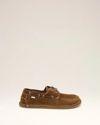Brown Cow Leather Boat Shoes Brown Cow Leather Boat Shoes