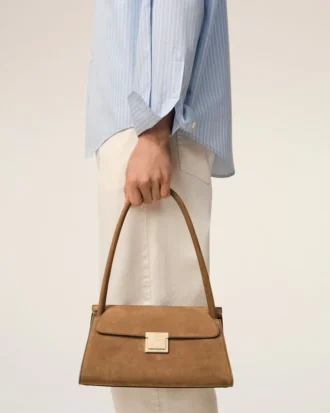 Brown Cow Leather Small Mimi Bag Brown Cow Leather Small Mimi Bag