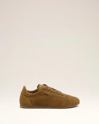 Brown Cow Leather Soft Sneakers Brown Cow Leather Soft Sneakers