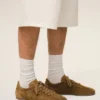 Brown Cow Leather Soft Sneakers Brown Cow Leather Soft Sneakers