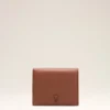 Brown Cowhide Leather Ami De Coeur Bifold Wallet