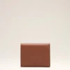 Brown Cowhide Leather Ami De Coeur Bifold Wallet