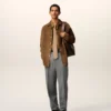 Brown Leather Overshirt Brown Leather Overshirt