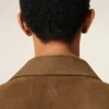 Brown Leather Overshirt Brown Leather Overshirt